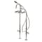 Aqua Vintage CCK8106DX Freestanding Tub Faucet with Supply Line, Stop Valve, Polished Nickel CCK8106DX - alternate 1